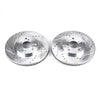Power Stop 01-03 Acura CL Front Evolution Drilled & Slotted Rotors - Pair PowerStop