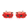 Power Stop 05-12 Acura RL Rear Red Calipers w/Brackets - Pair PowerStop