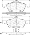 StopTech Street Brake Pads Stoptech