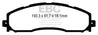 EBC 13+ Ford F250 (inc Super Duty) 6.2 (2WD) Ultimax2 Rear Brake Pads EBC