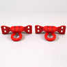 Ford Racing 17-22 Super Duty Tow Hooks - Red (Pair) Ford Racing