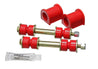 Energy Suspension 87-95 Pathfinder Red 24mm Front Sway Bar Frame Bushings Energy Suspension