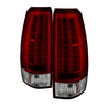 Spyder Chevy Avalanche 07-13 LED Tail Lights Red Clear ALT-YD-CAV07-LED-RC SPYDER