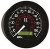 Autometer Stack Instruments 88MM 0-160 MPH / 260 KM/H Programmable Speedometer - Black AutoMeter