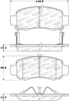 StopTech Street Brake Pads Stoptech