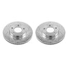 Power Stop 03-05 Kia Sedona Front Evolution Drilled & Slotted Rotors - Pair PowerStop