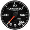 Autometer Spek-Pro Gauge Water Press 2 1/16in 120psi Stepper Motor W/ Peak & Warn AutoMeter