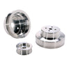 BBK 88-95 GM Truck 4.3 5.0 5.7 Underdrive Pulley Kit - Lightweight CNC Billet Aluminum (3pc) BBK