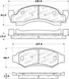 StopTech Street Brake Pads Stoptech