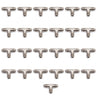Russell Performance -3 AN to 1/8in NPT Flare to Pipe Tee Fitting (25 pcs.) Russell