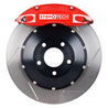 StopTech BBK 01-07 BMW M3 (E46) Front 4 Piston 355x32 Red Calipers Slotted Two Piece Rotors Stoptech