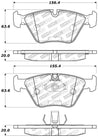 StopTech Performance 04-09 BMW X3 (E38) / 06-09 Z4 3.0Si (E86) / 00-07 330 Series Front Brake Pads Stoptech