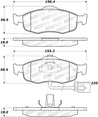 StopTech Street Brake Pads Stoptech