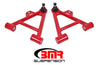 BMR 79-93 Fox Mustang Lower Non-Adj. A-Arms (Coilover Only) w/ STD. Ball Joint (Poly) - Red BMR Suspension