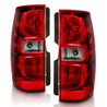 ANZO 2007-2014 Chevy Tahoe Taillight Red/Clear Lens (OE Replacement) ANZO