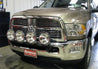 N-Fab Light Bar 10-17 Dodge Ram 2500/3500 - Gloss Black - Light Tabs N-Fab