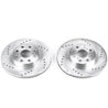 Power Stop 00-05 Toyota MR2 Spyder Rear Evolution Drilled & Slotted Rotors - Pair PowerStop