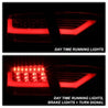 Spyder 08-12 Audi A5 LED Tail Lights - Red Clear ALT-YD-AA508V2-LED-RC SPYDER