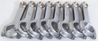 Eagle Chevrolet 350 Small Block H-Beam Connecting Rod w/ ARP 2000 Hardware (Set of 8) Eagle
