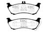 EBC 99-02 Mercedes-Benz M-Class (ML) ML320 3.2 Yellowstuff Rear Brake Pads EBC