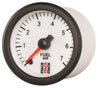 Autometer Stack 52mm 0-7 Bar M10 Male Pro Stepper Motor Fuel Pressure Gauge - White AutoMeter
