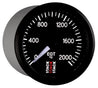 Autometer Stack 52mm 0-2000 Deg F Pro Stepper Motor Exhaust Gas Temp Gauge - Black AutoMeter