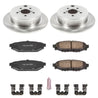 Power Stop 16-18 Subaru Crosstrek Rear Autospecialty Brake Kit PowerStop