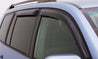 AVS 20-22 Toyota Corolla (Excl. Hatchback) Ventvisor Outside Mount Window Deflectors 4pc - Smoke AVS