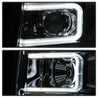 Xtune Chevy Silverado 1500/2500/3500 07-13 Halo Projector Headlights Chrome PRO-JH-CS07-LED-C SPYDER