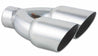 Vibrant Dual 3.5in Round SS Exhaust Tip (Single Wall Angle Cut) Vibrant