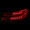ANZO 2010-2013 Mercedes Benz E Class W212 LED Taillights Red/Clear ANZO