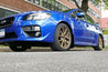 Rally Armor 15-21 Subaru WRX/STI (Sedan ONLY) Blue UR Mud Flap w/ White Logo Rally Armor