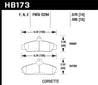 Hawk 84-87 Chevy Corvette 5.7 Blue 9012 Race Front Brake Pads Hawk Performance