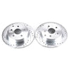 Power Stop 10-12 Lexus HS250h Rear Evolution Drilled & Slotted Rotors - Pair PowerStop