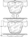 StopTech Performance Brake Pads Stoptech