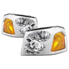 xTune 02-09 GMC Envoy OEM Style Headlights - Chrome (HD-JH-GEN02-AM-C) SPYDER