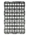 BuiltRight Industries 13in x 19.5in Tech Plate Steel Mounting Panel - Black BuiltRight Industries