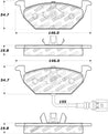 StopTech Street Touring Brake Pads Stoptech