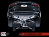 AWE Tuning Audi B9 A5 Touring Edition Exhaust Dual Outlet - Diamond Black Tips (Includes DP) AWE Tuning