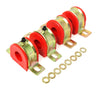 Energy Suspension 1-1/16in Gm Greaseable S/B Set - Red Energy Suspension
