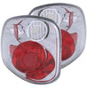 ANZO 1997-2000 Ford F-150 Taillights Chrome ANZO