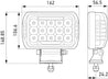 HELLA Value Fit 450 LED Lamp - 10-30 VDC 75W Driving Light Kit Hella