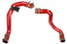 HPS Red Hot Cold Side Charge Pipe with Intercooler Turbo Boots Kit 17-105R-1 HPS Performance