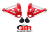 BMR 64-72 A-Body Upper Non-Adj. A-Arms w/ Stock Spindles (Polyurethane) - Red BMR Suspension