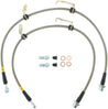 StopTech 08+ Scion xB Front Stainless Steel Brake Lines Stoptech