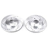 Power Stop 92-98 Lexus SC300 Front Evolution Drilled & Slotted Rotors - Pair PowerStop