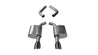 Corsa 15-19 Dodge Charger 6.4L/17-19 Dodge Charger 5.7L Black Sport AxleBack Exhaust w/4.5in Tips CORSA Performance
