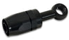 Vibrant -8AN Banjo Hose End Fitting for use with M18 Banjo Bolt - Aluminum Black Vibrant