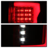 Spyder 15-18 Ford F-150 LED Tail Lights (w/Blind Spot) - Red Clear (ALT-YD-FF15015BS-LBLED-RC) SPYDER