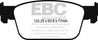 EBC 17+ Audi A4 2.0L Turbo (B9) Ultimax Front Brake Pads EBC